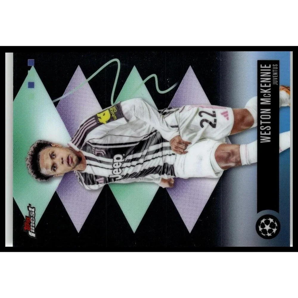 2026 Topps Finest Weston McKennie #574 Juventus Rare